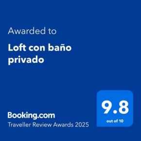 Loft con baño privado